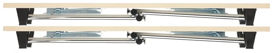 Skladací stôl Impress 140 x 80 cm, biela