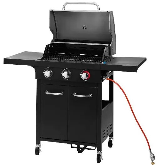 Grillmeister Plynový gril s 3 plameňmi  (100391178)