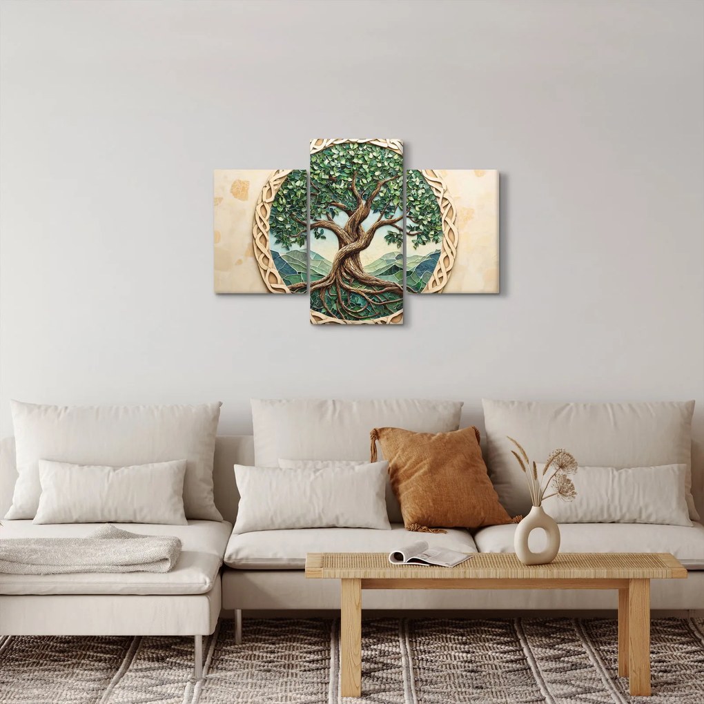 Obraz – Prepletený strom života (90x60 cm)
