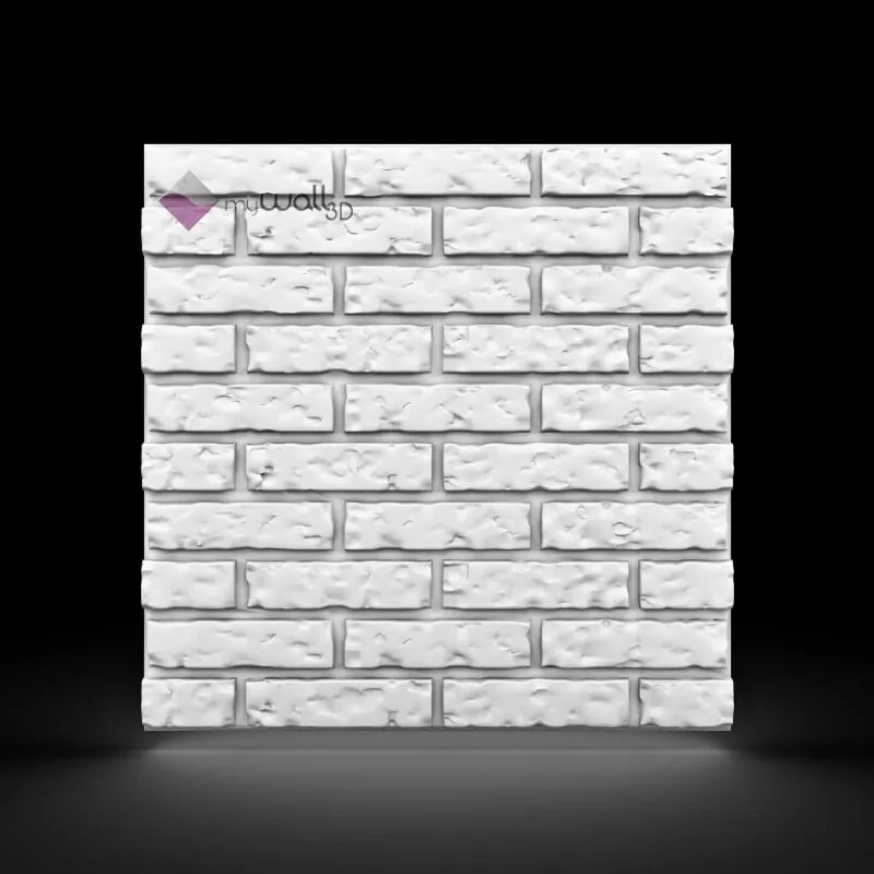 Polystyrénový 3D obkladový panel Tehla 60x60 cm