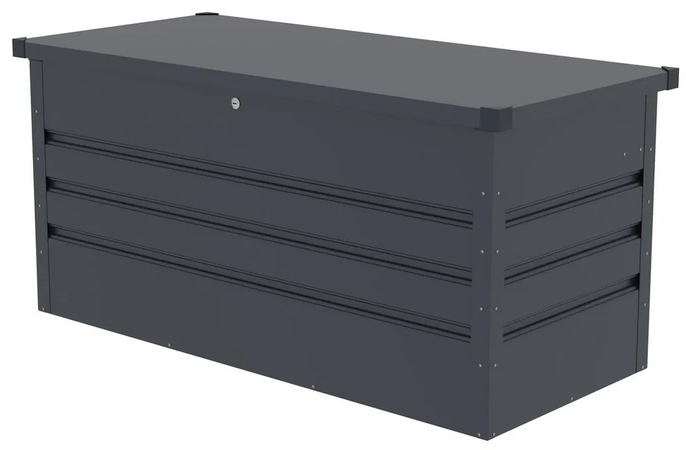 Záhradný box G21 Denver 280 L, plechový  antracitový 63900840