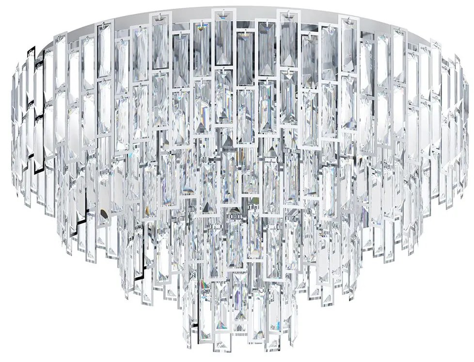 Eglo 39625 - Stropné svietidlo CALMEILLES 10xE14/25W/230V pr. 78 cm