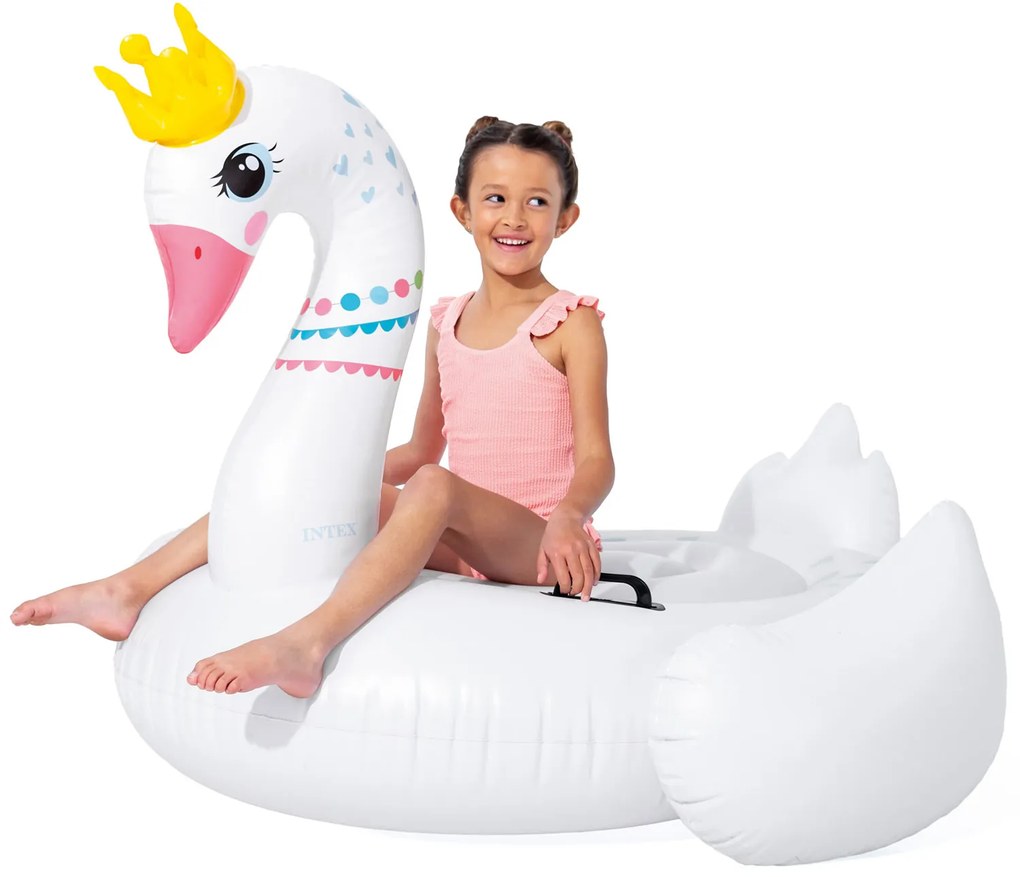 Intex Nafukovacia labuť 57562 biela