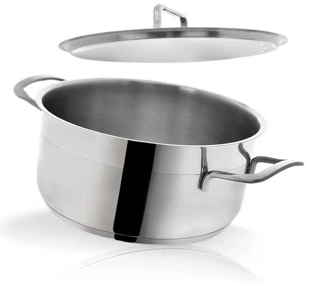 Kastról s pokrievkou ORION ANETT 9.5L nerez , 9,5 l