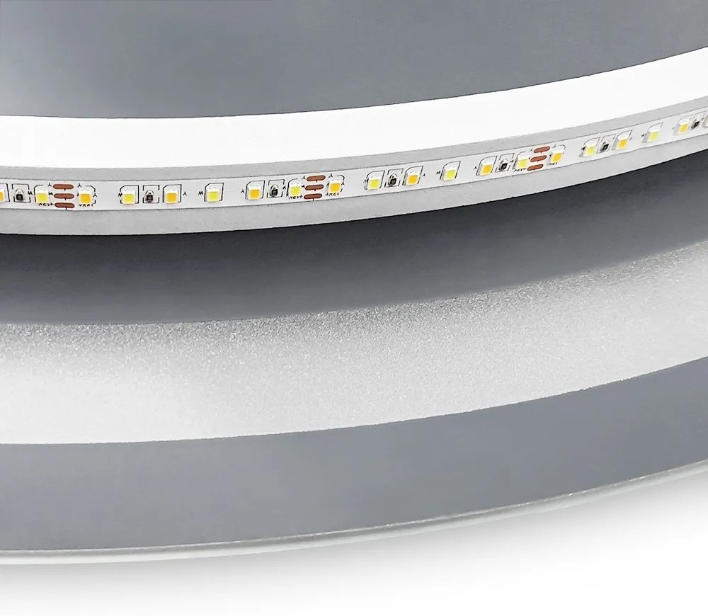 Okrúhle dotykové zrkadlo s LED osvetlením SCIENCE 80 cm