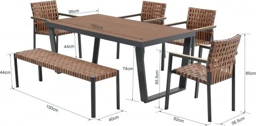 MI Jedálenská súprava TEXAS