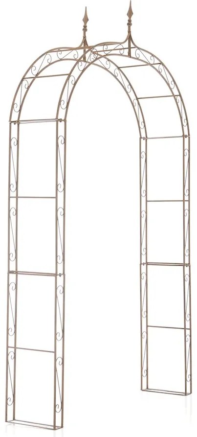 Oblúk na ruže Lena - Hnedá antik