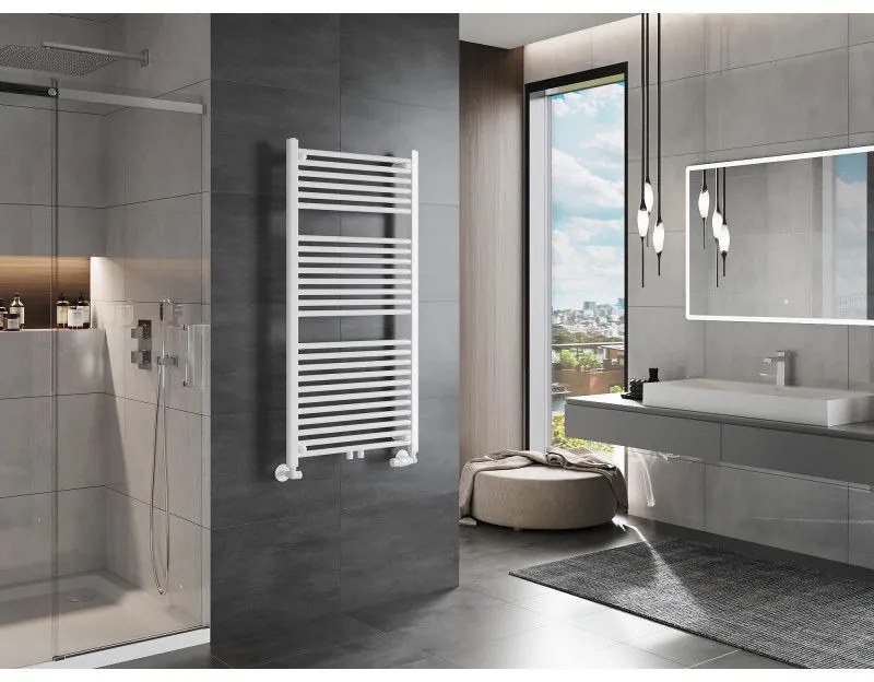 Mexen Mars, vykurovacie teleso 1200 x 600 mm, 617 W, biela, W110-1200-600-00-20