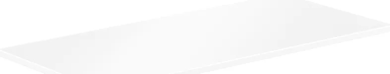 Mexen Uni, pracovná doska 120 cm, biela matná, 91AXX-1204-464-18-01