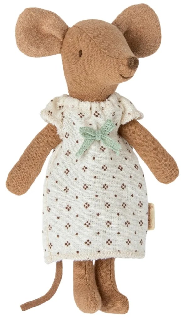 Maileg Myška v zápalkovej škatuľke Big Sister Nightdress