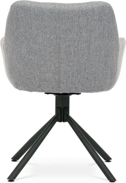 Jedálenská stolička sivá HC-532 SIL2
