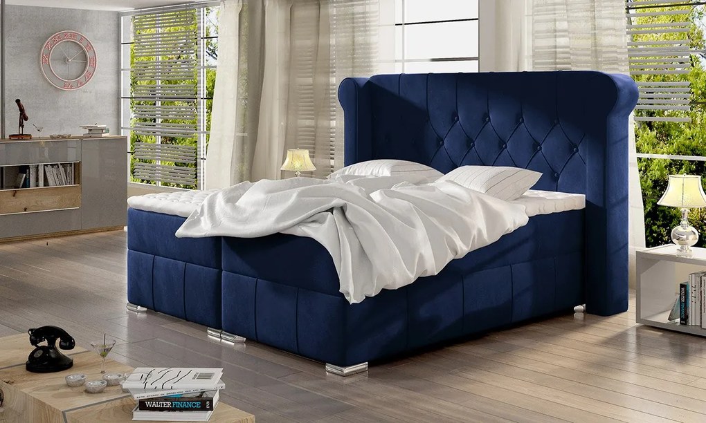 Posteľ Piuret, Rozmer postele: 120x200, Dostupné poťahy: Magic Velvet 2201