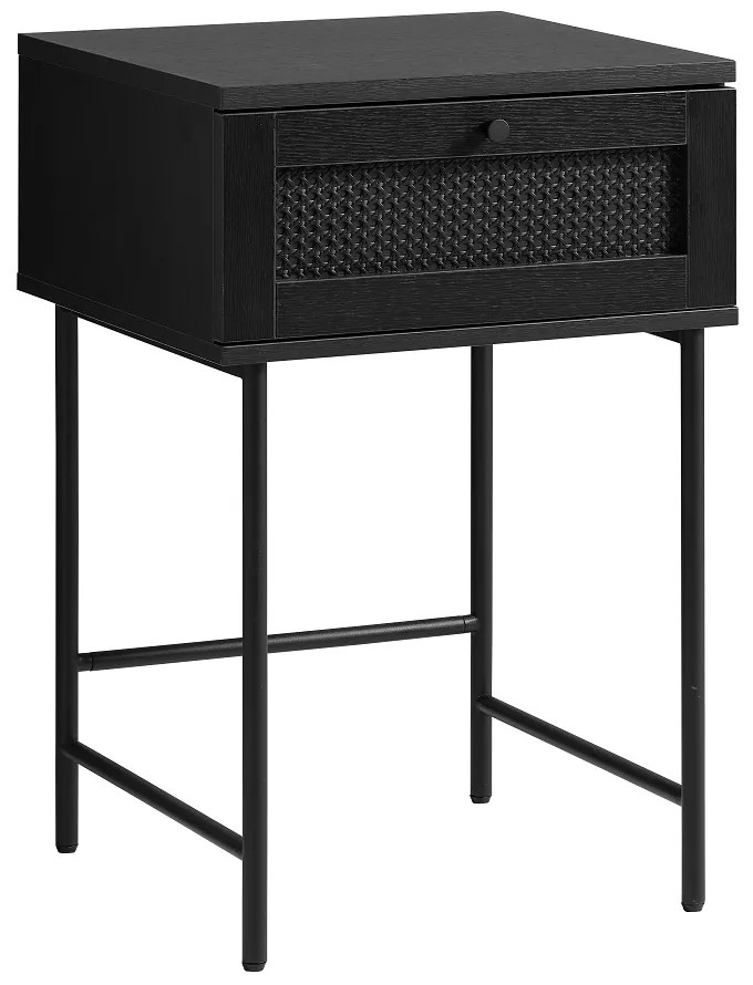 Dizajnový odkladací stolík Lakshmana 45 cm čierny