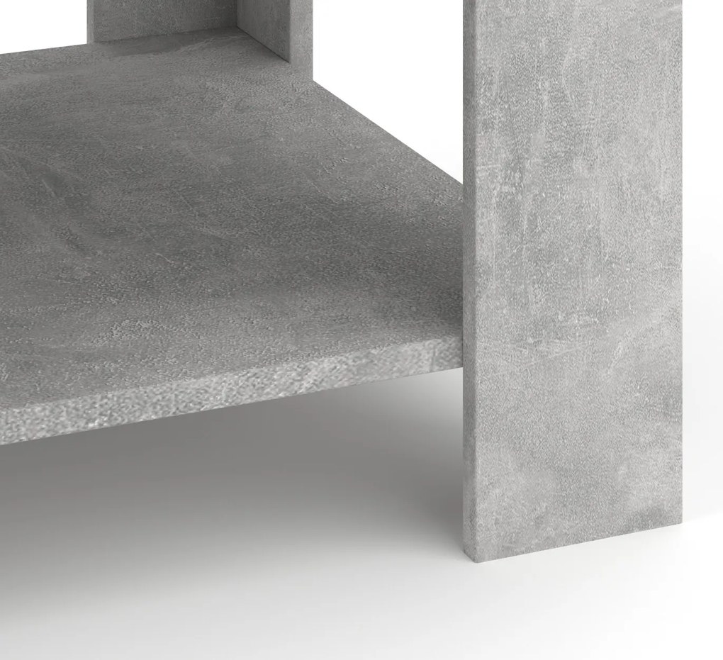 Konferenční stolek Tinto 68 cm beton/antracit
