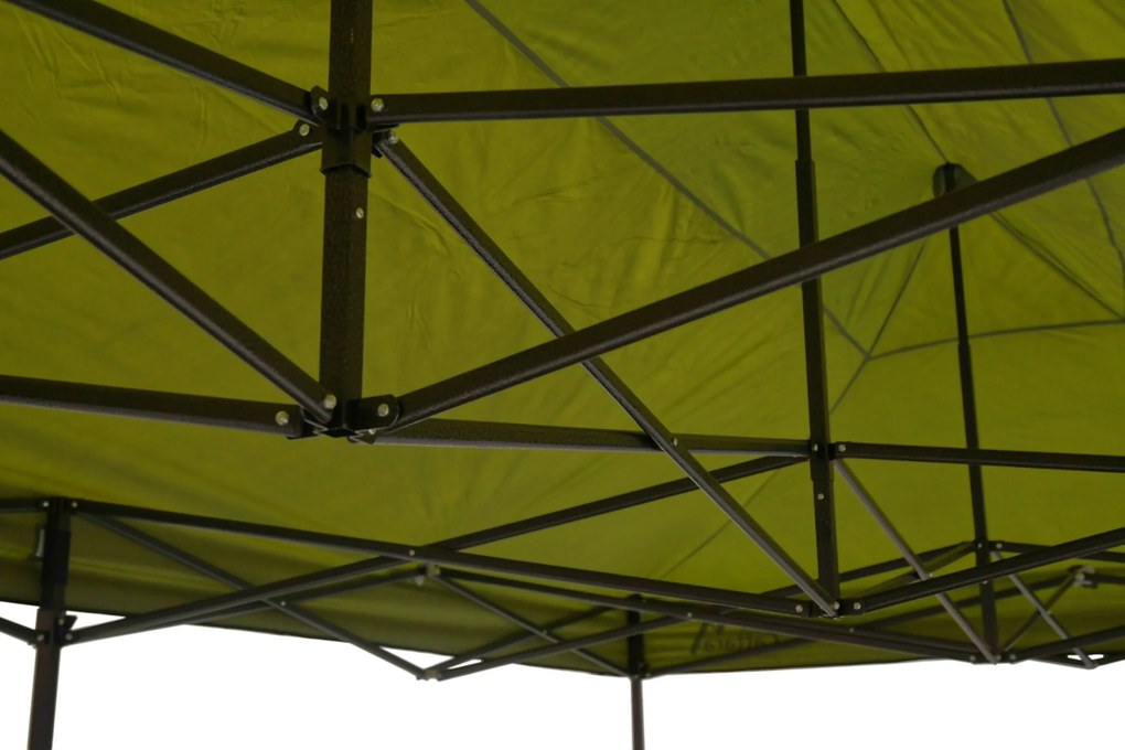 CATTARA Párty stan s nožnicovou konštrukciou 3x6 m, zelený, WATERPROOF