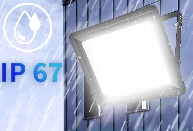 Pronett Solárny LED reflektor, IP67, diaľkové ovládanie, 300W