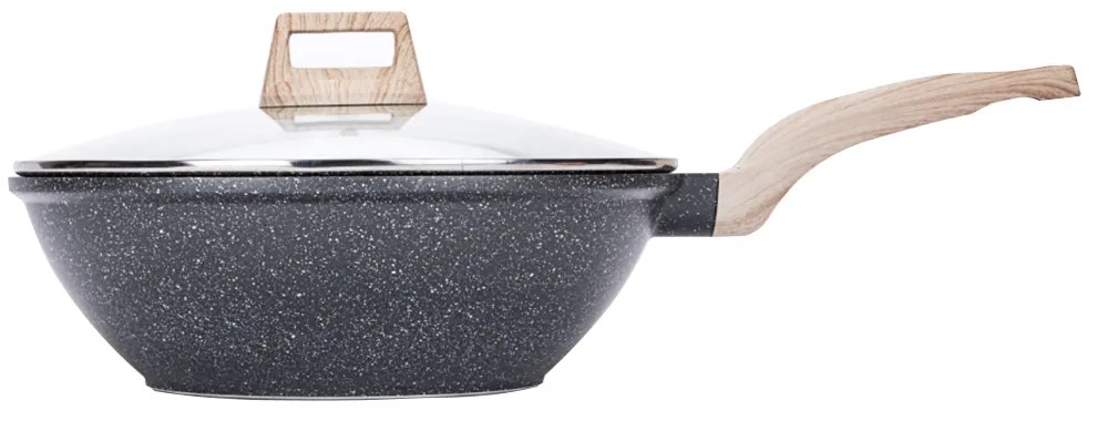 WOK panvica s pokrievkou, priemer 30 cm, KAROTE
