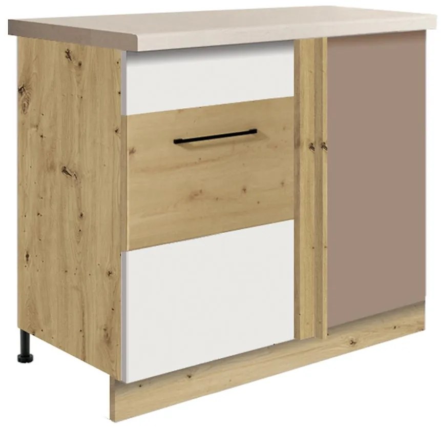 Skrinka do kuchyne Infinity 24D L WHITE ARTISAN police