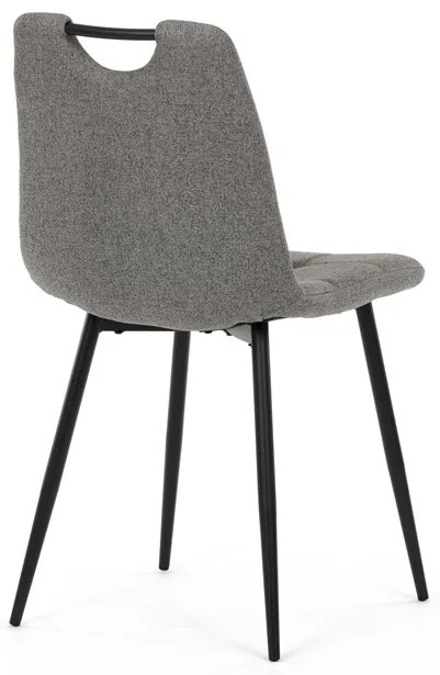 Autronic BONTEC Jedálenská stolička, sivá, látka, DCL-V2017 GREY2 Farba: Šedá