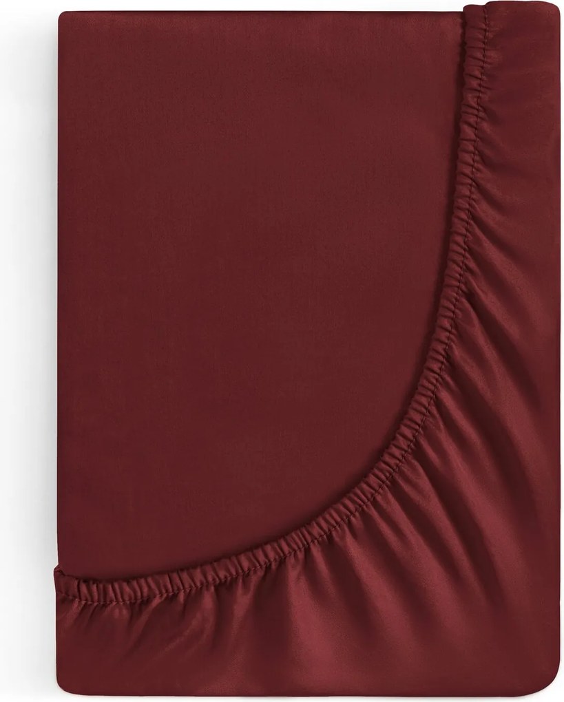 MAKOSATÉNOVÉ PRESTIERADLO NOVA3 180X200 CM BORDOVÉ