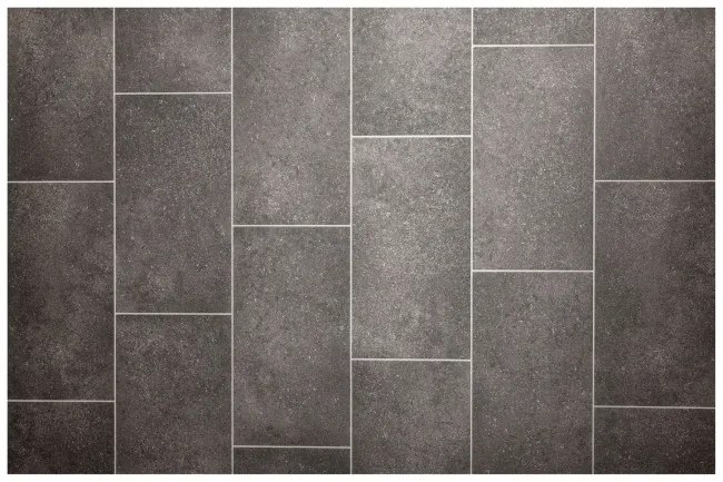 PVC podlaha Bingo Galerie 599 dlažba, grafitová