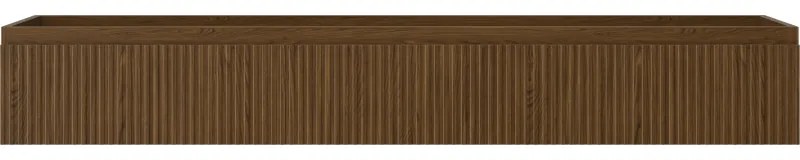 Mexen Rivel, kúpeľňová skrinka 160 cm, 1 zásuvka, drážkovaná, orech, 91A20-16023-1-BF86