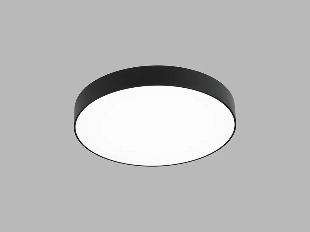 LED2 Prisadené stropné LED osvetlenie RINGO, 42W, teplá biela, okrúhle, čierne