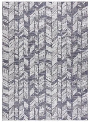 Koberec SIZAL SION Chevron 22180 ecru/nebeský/ružový