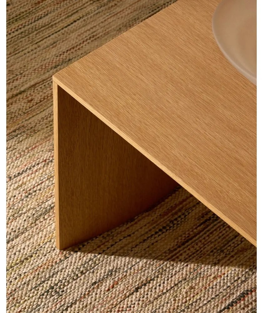 Odkladací stolík v dekore duba 40x55 cm Litto – Kave Home