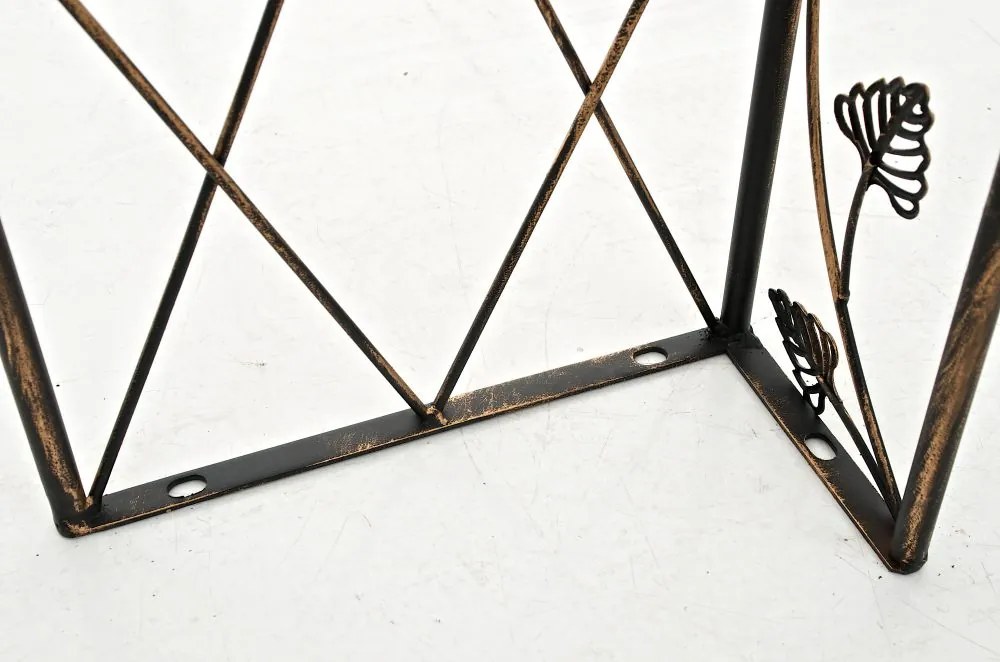 Oblúk na ruže Wine - Bronzová