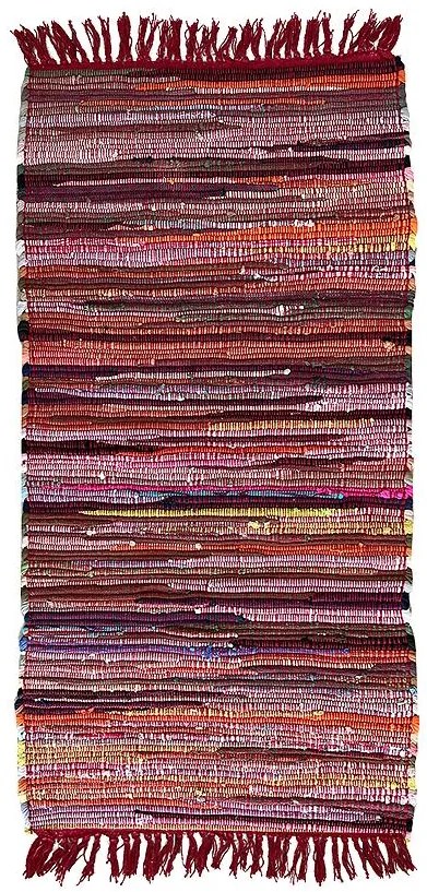 Koberec bavlnený Chindi 0.8/1.5 Cr-606 červený