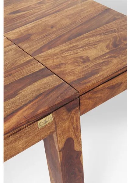Momo stôl rozkladací 120(40+40)x80cm hnedý