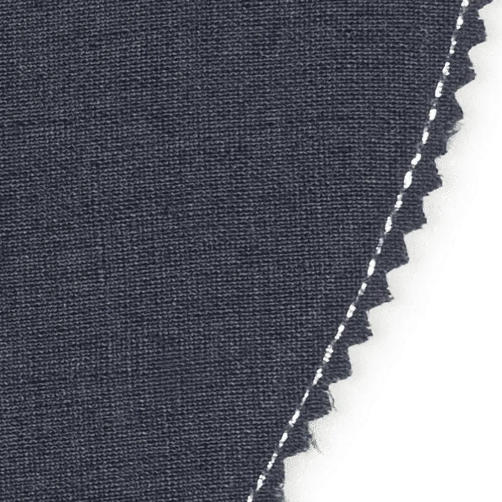 Ľanové prestieranie javorový list grafitová so striebrom 37x37cm