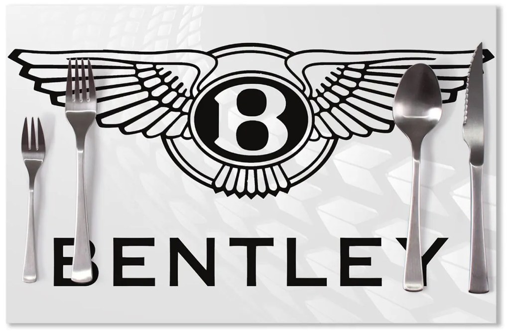 Sablio Prestieranie Bentley na bielej: 40x30cm