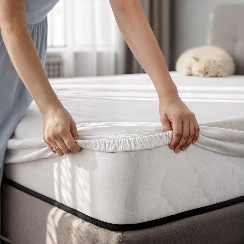 Taštičková matrace Evan s chráničem 90x200