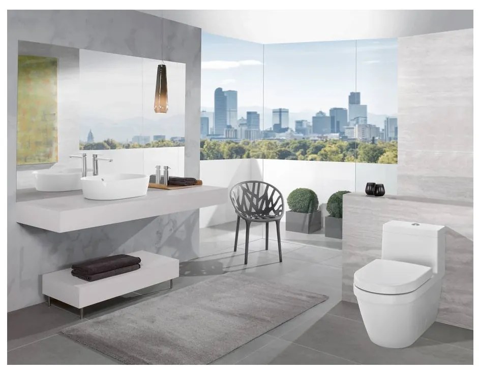 Villeroy & Boch Architectura - Umývadlová misa 600x400 mm, bez prepadu, alpská biela CeramicPlus 5A2661R1