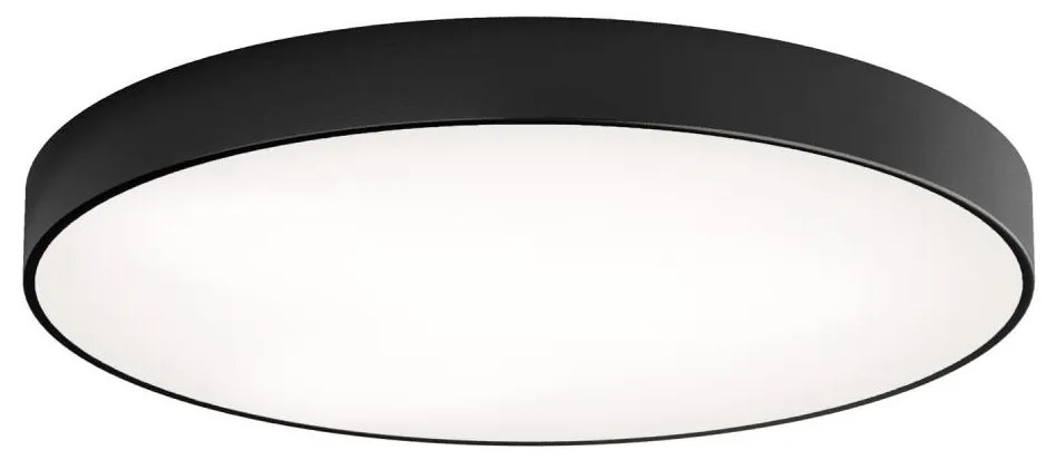 LED Stropné svietidlo CLEO LED/96W/230V 4000K pr. 80 cm čierna