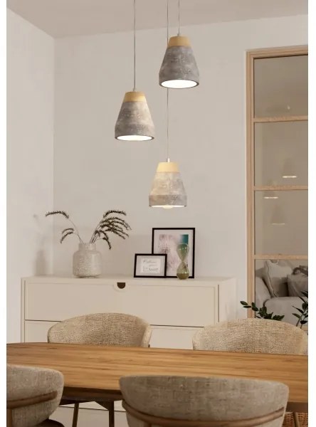 Eglo 95526 - Luster TAREGA 3xE27/60W/230V