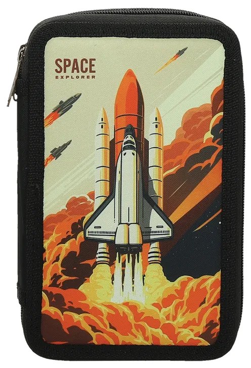 Peračník 3zip prázdny Solid 531027A