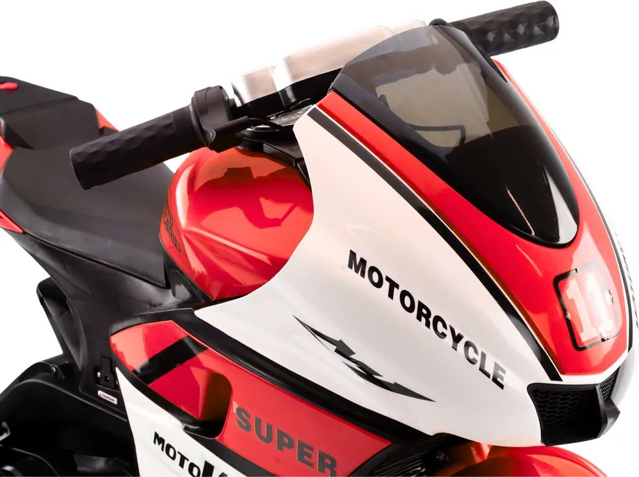LEAN CARS Motocykel HT-5188 červený