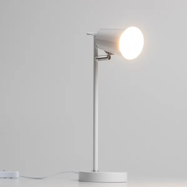 LED stolová lampa 1xE14/4,9W/230V biela