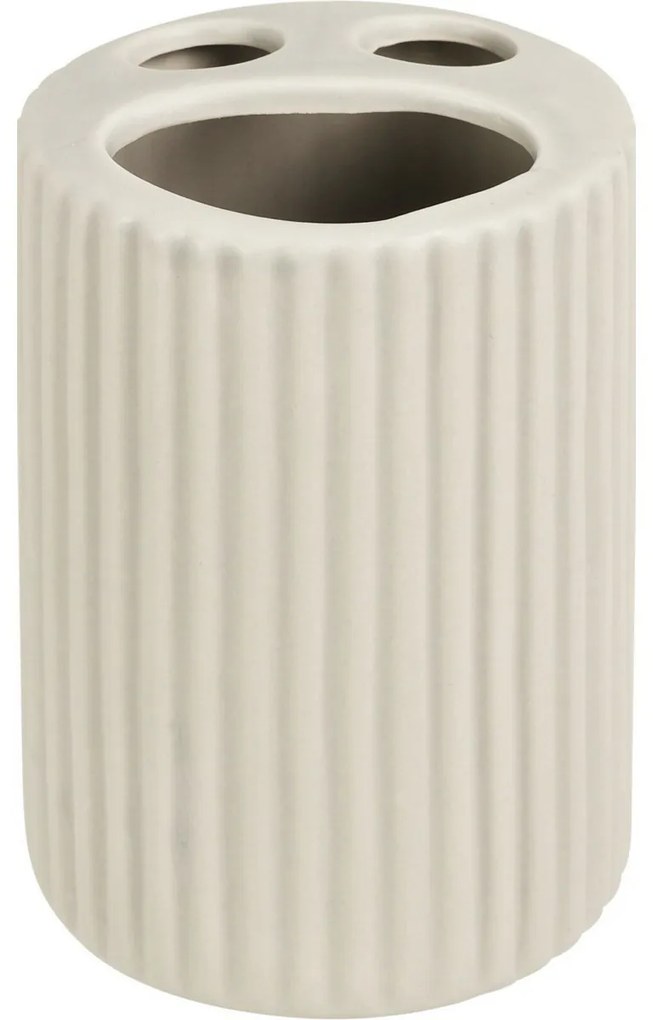 Kúpeľňová súprava Stripes, 4 ks, sivá