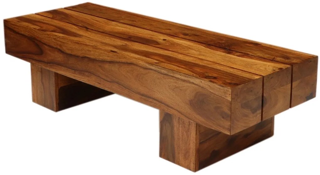 furniture-nabytek.cz - Masívny konferenčný stolík z dreva palisander 118x45x35