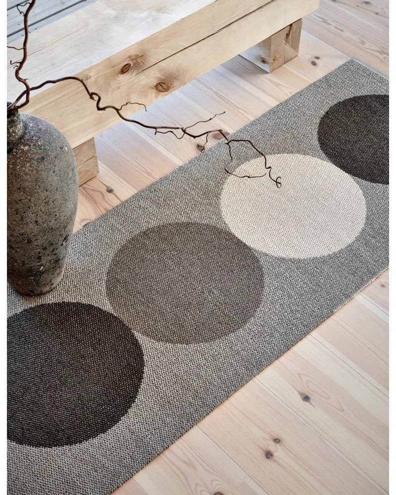 Sivo-krémový vnútorný a vonkajší behúň 70x280 cm Otto Clay – Pappelina