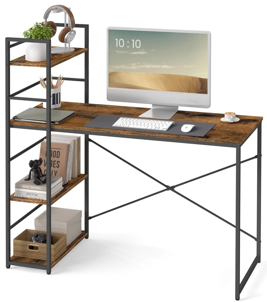 Dekorstudio Rustikálny počitačový stolík MAX 4.0