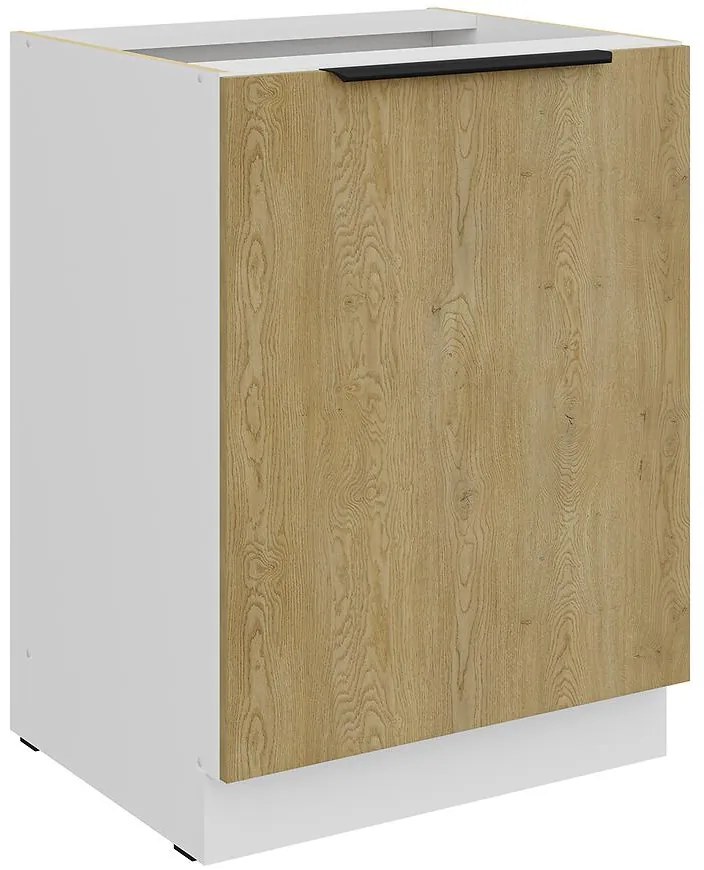 Kuchynská skrinka Cremona Wh 60d 1f Bb