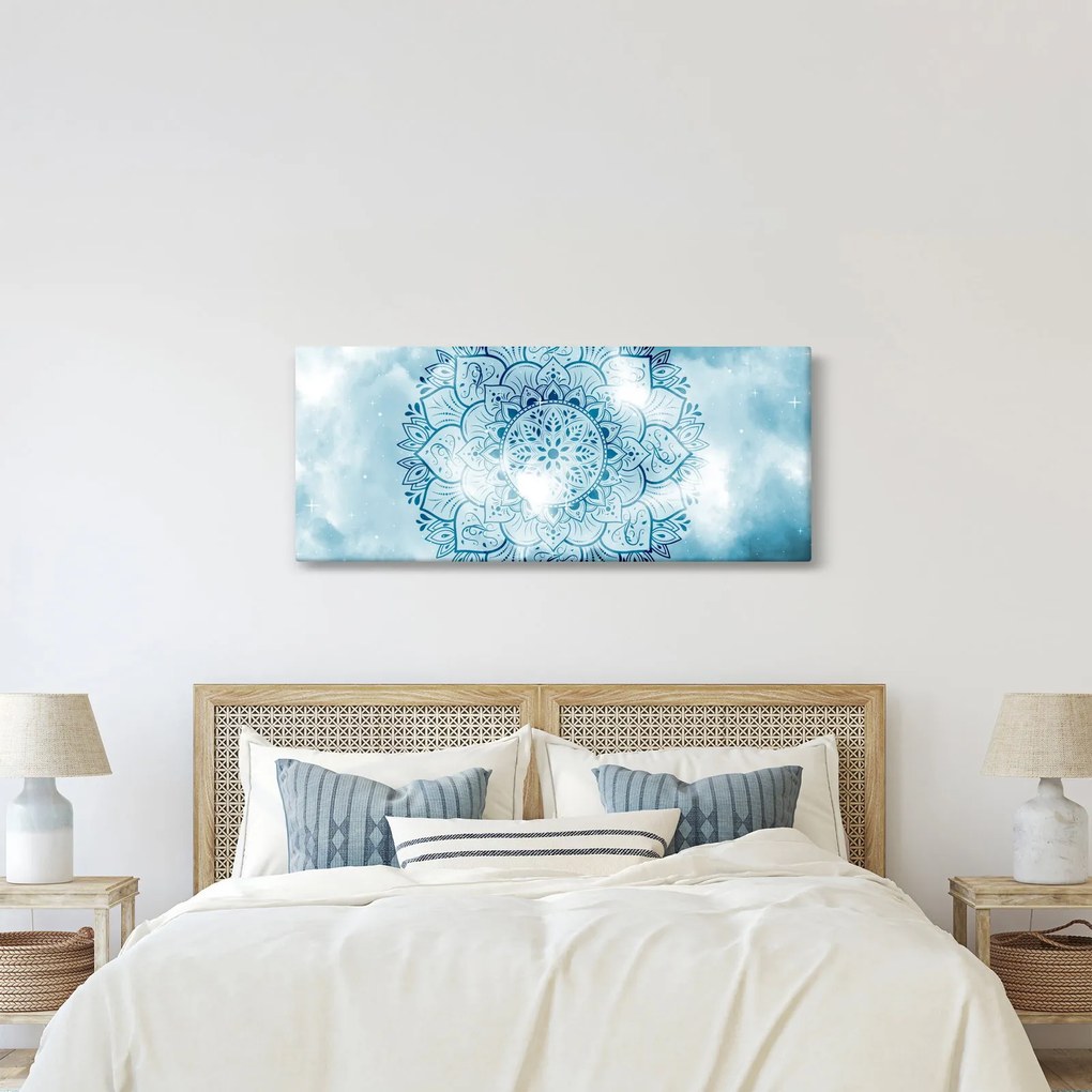 Obraz - Nebeská mandala (120x50 cm)
