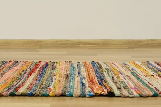 Obojstranný koberček Chindi viacfarebný