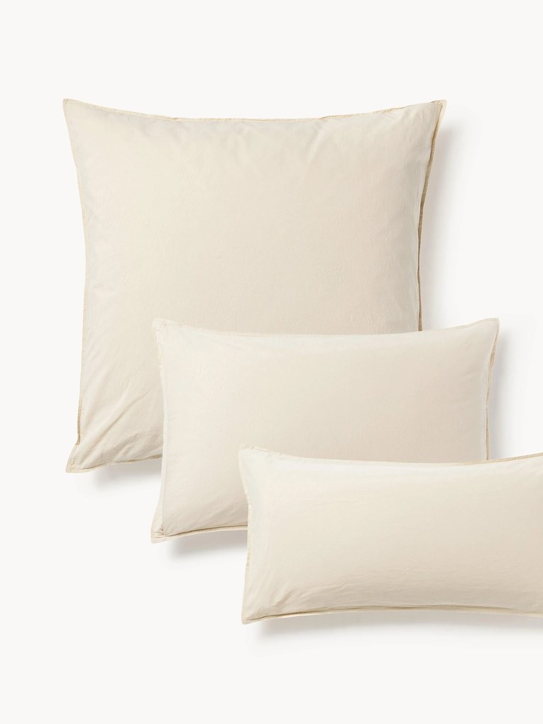 Obliečka na vankúš z vypratého bavlneného perkálu Debbie