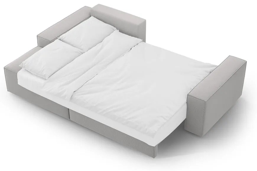 Svetlosivá rozkladacia rohová pohovka (ľavý roh) Jodie – Micadoni Home